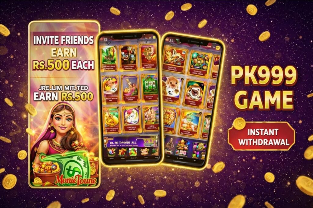 pk999 game refer and earn